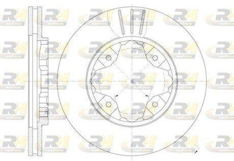 Гальмівний диск ROADHOUSE 6205.10