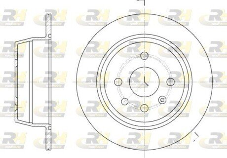 Тормозной диск ROADHOUSE 6207.00