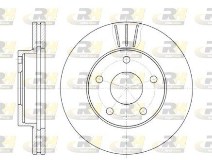 Гальмівний диск ROADHOUSE 6214.10