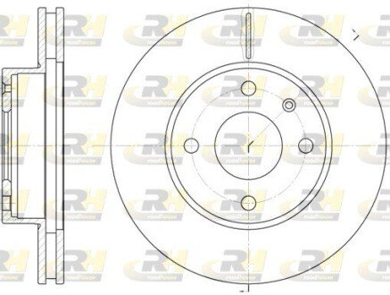 Гальмівний диск ROADHOUSE 6215.10