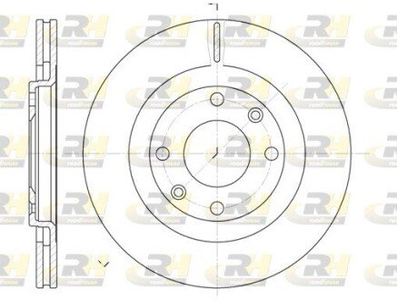 Гальмівний диск ROADHOUSE 6240.10