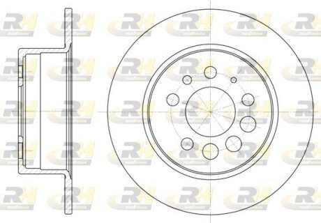 Гальмівний диск ROADHOUSE 6283.00