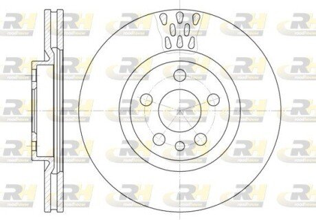 Гальмівний диск ROADHOUSE 6305.11