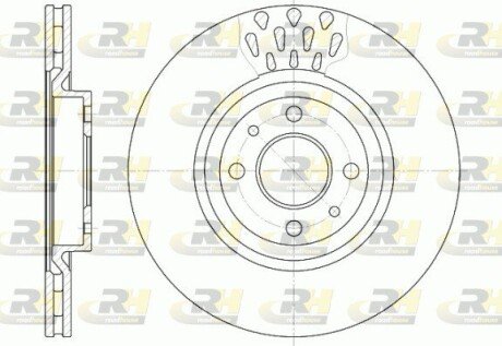 Гальмівний диск ROADHOUSE 6315.10