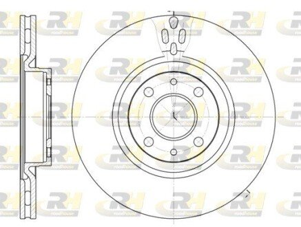 Гальмівний диск ROADHOUSE 6316.11