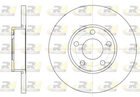 Гальмівний диск ROADHOUSE 6327.00
