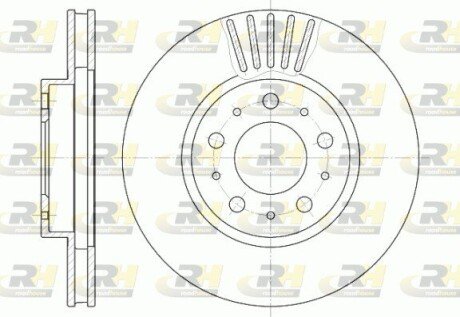 Гальмівний диск ROADHOUSE 6410.10
