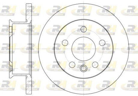 Гальмівний диск ROADHOUSE 6414.00