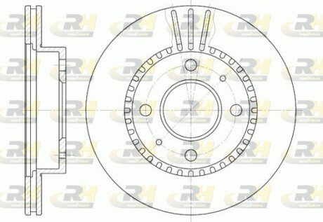 Гальмівний диск ROADHOUSE 6423.10