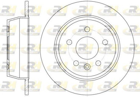 Гальмівний диск ROADHOUSE 6471.00
