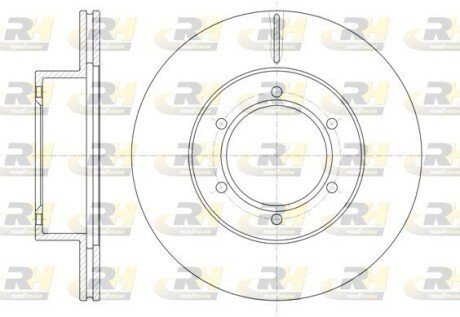 Гальмівний диск ROADHOUSE 6497.10