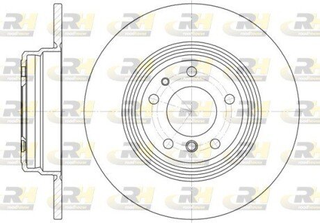 Гальмівний диск ROADHOUSE 6510.00