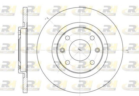 Гальмівний диск ROADHOUSE 6536.00