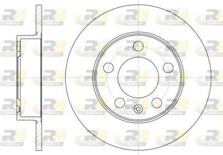 Гальмівний диск ROADHOUSE 6547.00