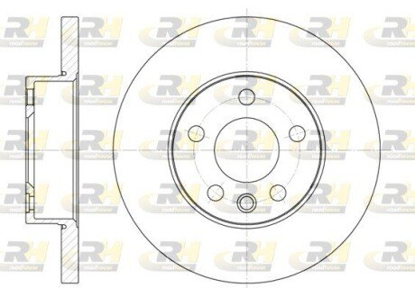 Гальмівний диск ROADHOUSE 6550.00