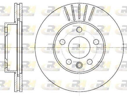 Гальмівний диск ROADHOUSE 6551.10