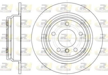 Гальмівний диск ROADHOUSE 6554.00