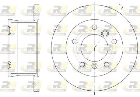 Гальмівний диск ROADHOUSE 6566.00