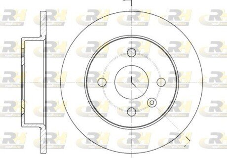 Гальмівний диск ROADHOUSE 6570.00