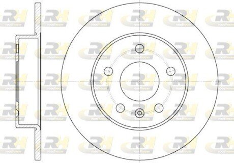 Гальмівний диск ROADHOUSE 6578.00