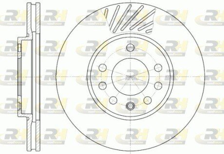 Гальмівний диск ROADHOUSE 6584.10