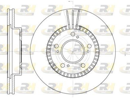 Гальмівний диск ROADHOUSE 6586.10