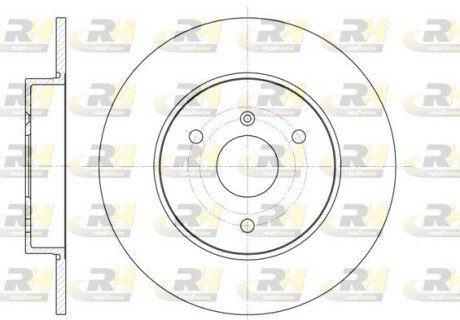 Гальмівний диск ROADHOUSE 6617.00
