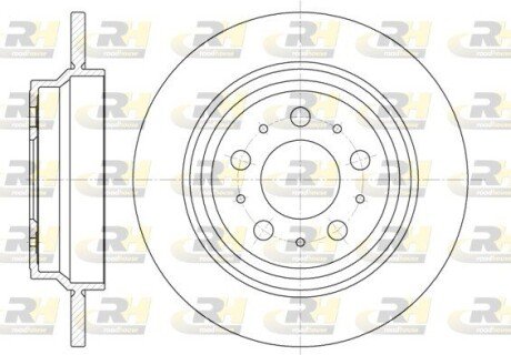 Гальмівний диск ROADHOUSE 6620.00