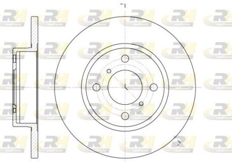 Тормозной диск ROADHOUSE 6621.00