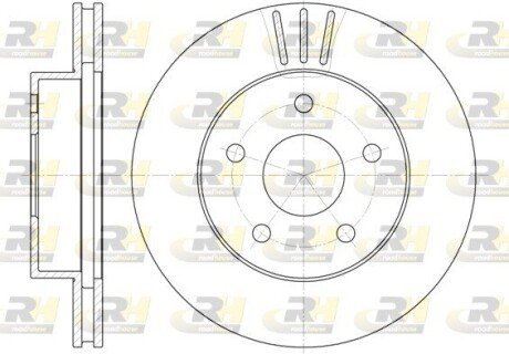 Гальмівний диск ROADHOUSE 6626.10