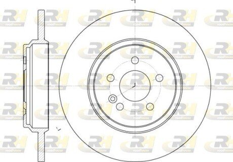 Гальмівний диск ROADHOUSE 6631.00
