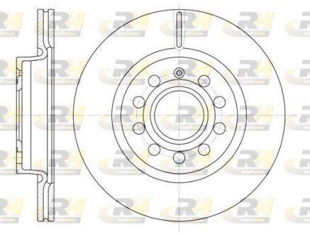 Гальмівний диск ROADHOUSE 6647.10