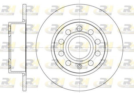 Гальмівний диск ROADHOUSE 6649.00