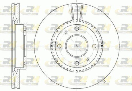 Гальмівний диск ROADHOUSE 6668.10