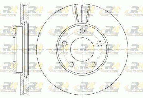 Гальмівний диск ROADHOUSE 6671.10