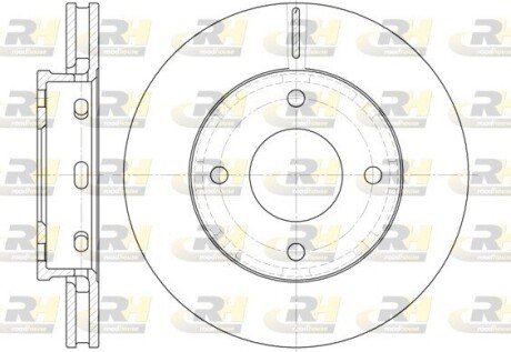 Гальмівний диск ROADHOUSE 6680.10