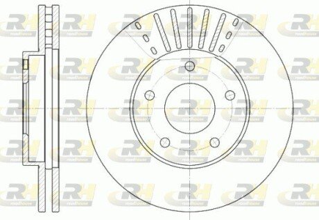 Гальмівний диск ROADHOUSE 6681.10