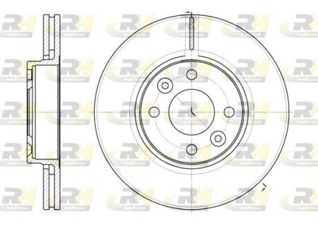 Гальмівний диск ROADHOUSE 6683.10