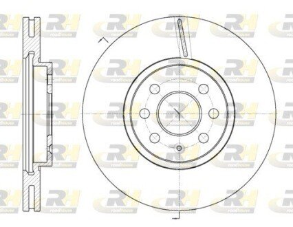 Гальмівний диск ROADHOUSE 6685.10