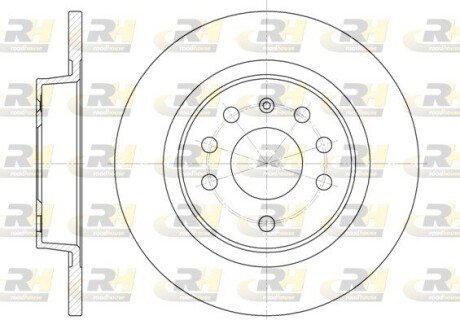 Гальмівний диск ROADHOUSE 6688.00