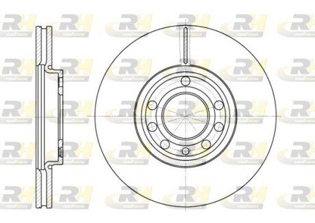 Тормозной диск ROADHOUSE 6689.10