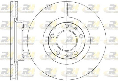 Гальмівний диск ROADHOUSE 6693.10
