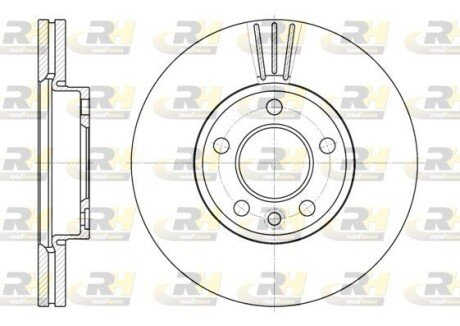 Гальмівний диск ROADHOUSE 6708.10