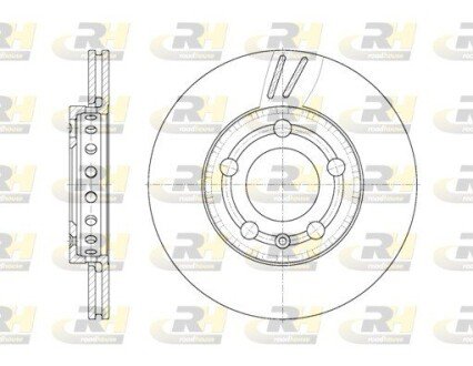 Гальмівний диск ROADHOUSE 6709.10