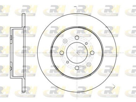 Гальмівний диск ROADHOUSE 6732.00