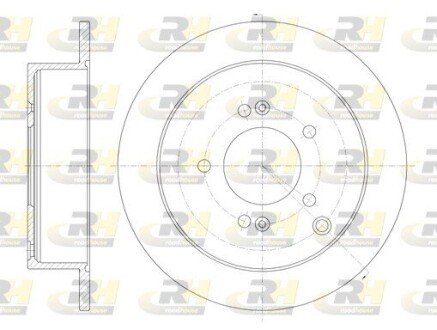 Гальмівний диск ROADHOUSE 6756.00