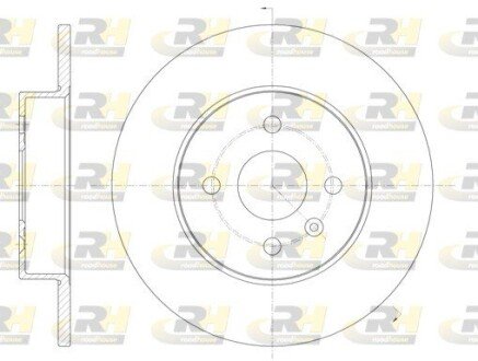 Тормозной диск ROADHOUSE 6789.00