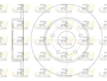 Гальмівний диск ROADHOUSE 6820.00