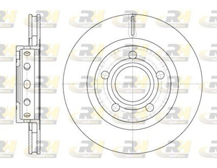 Гальмівний диск ROADHOUSE 6822.10