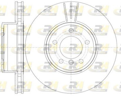 Гальмівний диск ROADHOUSE 6853.10